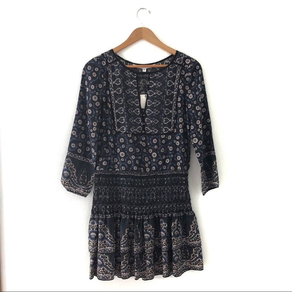 Veronica Beard Makai Printed Boho Dress NWT
